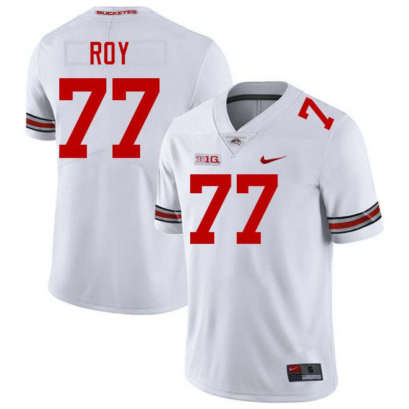 Maxwell Roy Ohio State Buckeyes Jersey College Football Uniforms-White